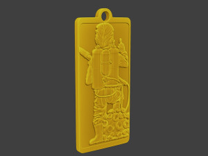 Donald trump Pin Biohazard Model do druku 3D