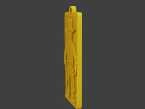 Donald trump Pin Cowboy Model do druku 3D