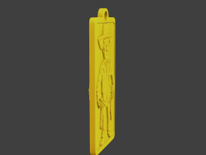 Donald trump Pin Cowboy Model do druku 3D