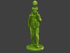 American soldier ww2 Child A15 Model do druku 3D