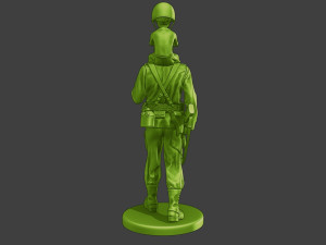 American soldier ww2 Child A15 Model do druku 3D