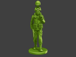 American soldier ww2 Child A15 Model do druku 3D