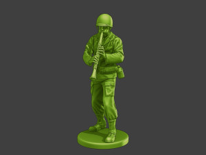 American soldier ww2 Clarinet A15 Modello di stampa 3D