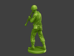 American soldier ww2 Clarinet A15 Modello di stampa 3D