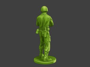 American soldier ww2 Clarinet A15 Modello di stampa 3D