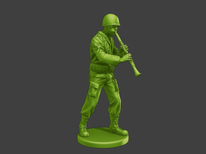 American soldier ww2 Clarinet A15 Modello di stampa 3D