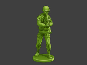 American soldier ww2 Clarinet A15 Modello di stampa 3D