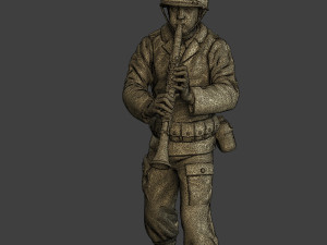 American soldier ww2 Clarinet A15 Modello di stampa 3D