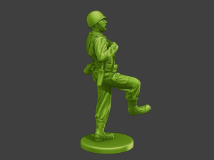 American soldier ww2 dance A15 3D-Druckmodell