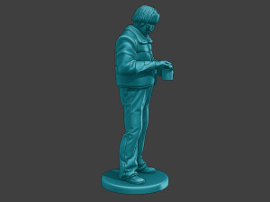 Actual Male Truck Driver AMTD 006 Modelo de Impressão 3D