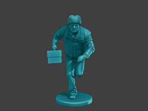 Actual Male Truck Driver AMTD 008 3D Принт Модель