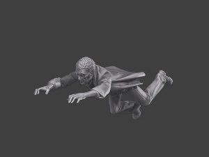 Casual Zombie CZ3 0002 3D Print Model