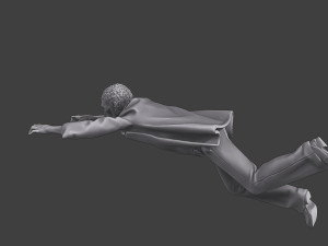 Casual Zombie CZ3 0002 Modello di stampa 3D