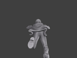 Casual Zombie CZ3 0002 Modello di stampa 3D