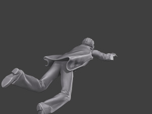 Casual Zombie CZ3 0002 Modello di stampa 3D