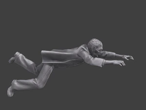 Casual Zombie CZ3 0002 3D Print Model