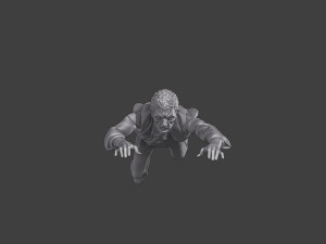 Casual Zombie CZ3 0002 Modello di stampa 3D