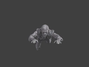 Casual Zombie CZ3 0002 3D Print Model
