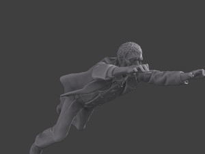 Casual Zombie CZ3 0002 Modello di stampa 3D