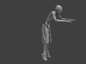 Casual Zombie CZ3 0003 3D Print Model