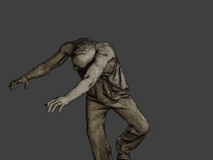 Casual Zombie CZ3 0004 3D-Druckmodell