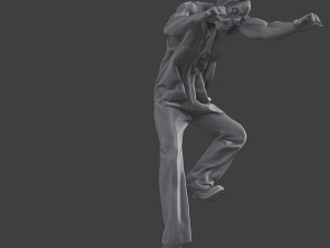Casual Zombie CZ3 0004 3D-Druckmodell