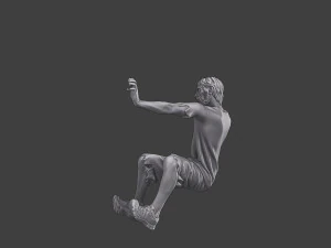 Casual Zombie CZ3 0006 3D Print Model