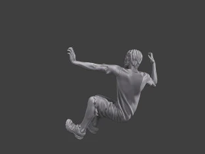 Casual Zombie CZ3 0006 3D Print Model