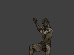 Casual Zombie CZ3 0006 3D Print Model
