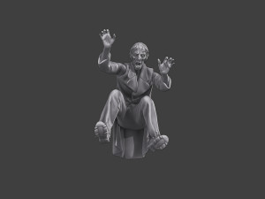 Casual Zombie CZ3 0005 Modelo de impresión 3D