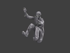 Casual Zombie CZ3 0005 Modelo de impresión 3D