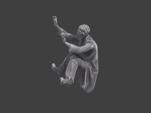 Casual Zombie CZ3 0005 Modelo de impresión 3D