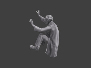 Casual Zombie CZ3 0005 Modelo de impresión 3D
