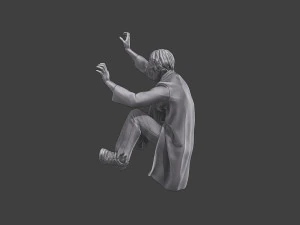Casual Zombie CZ3 0005 3D Print Model