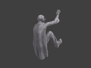 Casual Zombie CZ3 0005 Modelo de impresión 3D