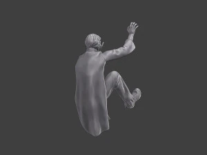 Casual Zombie CZ3 0005 3D Print Model