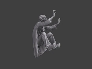 Casual Zombie CZ3 0005 3D Print Model