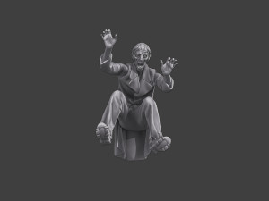 Casual Zombie CZ3 0005 Modelo de impresión 3D