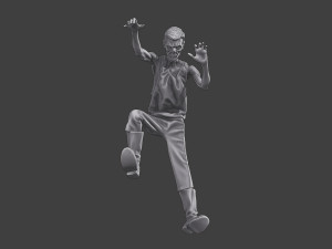 Casual Zombie CZ3 0007 Modelo de impresión 3D