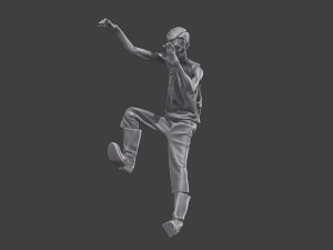 Casual Zombie CZ3 0007 Modelo de impresión 3D