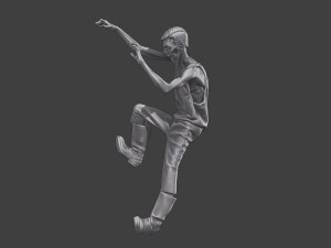 Casual Zombie CZ3 0007 Modelo de impresión 3D