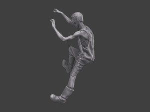 Casual Zombie CZ3 0007 Modelo de impresión 3D