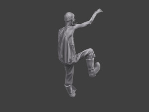 Casual Zombie CZ3 0007 Modelo de impresión 3D