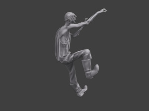 Casual Zombie CZ3 0007 Modelo de impresión 3D