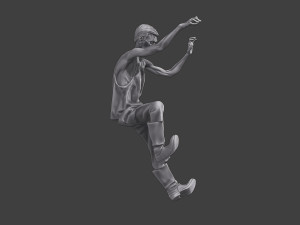 Casual Zombie CZ3 0007 Modelo de impresión 3D