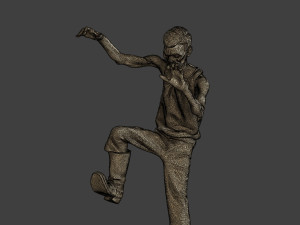 Casual Zombie CZ3 0007 Modelo de impresión 3D