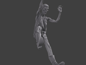 Casual Zombie CZ3 0007 Modelo de impresión 3D