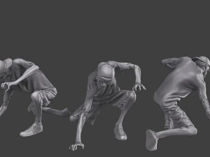 Zombi informal CZ3 0009 Modelo de impresión 3D