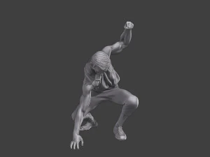 Casual Zombie CZ3 0010 3D Print Model