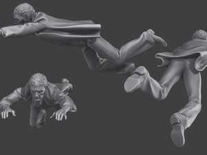 Casual Zombie CZ3 Pack 1 Modelo de impresión 3D